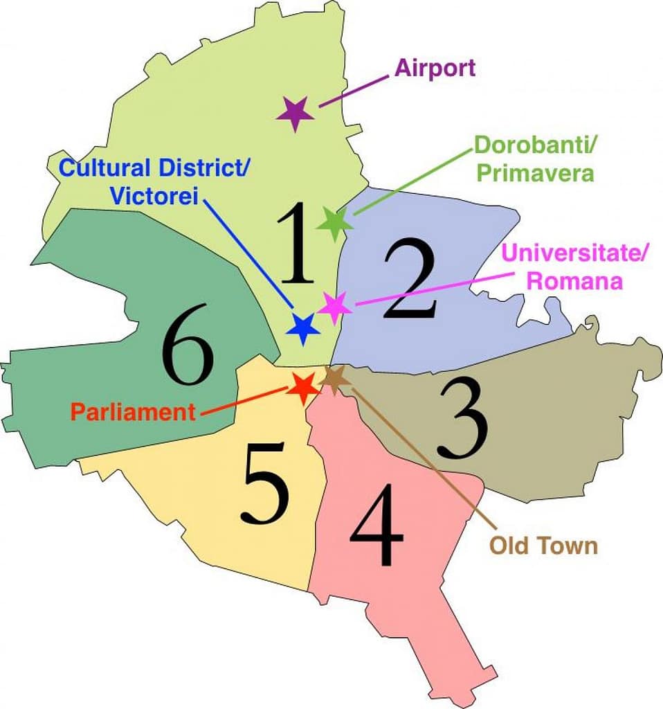 harta sectoare bucuresti - contact instalator bucuresti